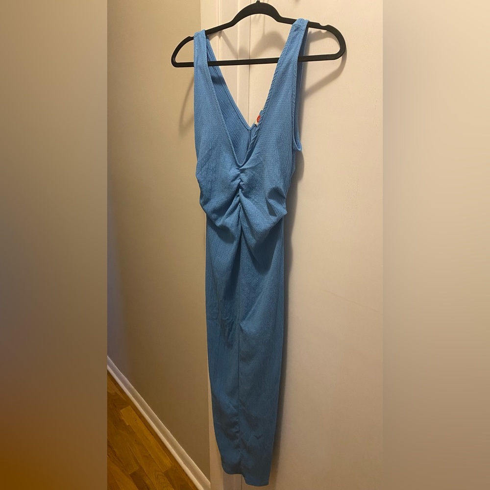 Free people blue midi/maxi dress